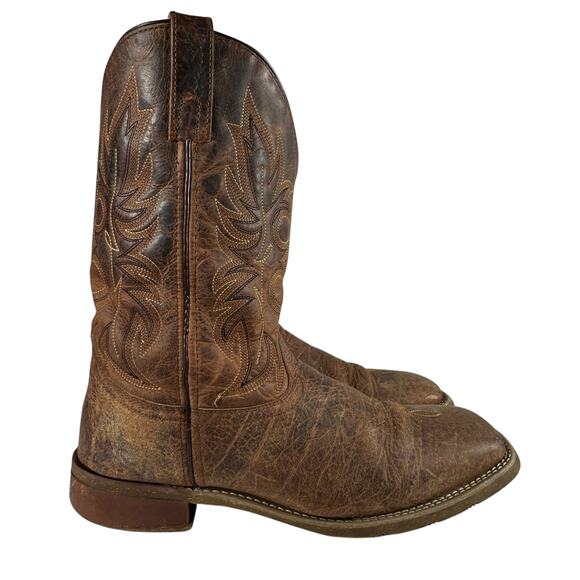Laredo Men\'s‎ Durant Boots Brown Leather Size 12D Western Barn Work Boots main image 12
